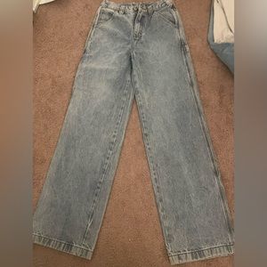 BRANDY MELVILLE / JOHN GALT CARPENTER / CARGO WIDE LEG BLUE JEANS